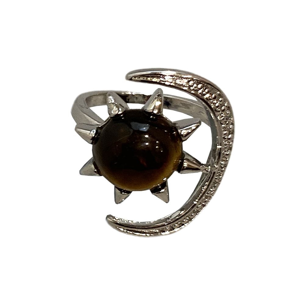 Moon & Sun Adjustable Ring