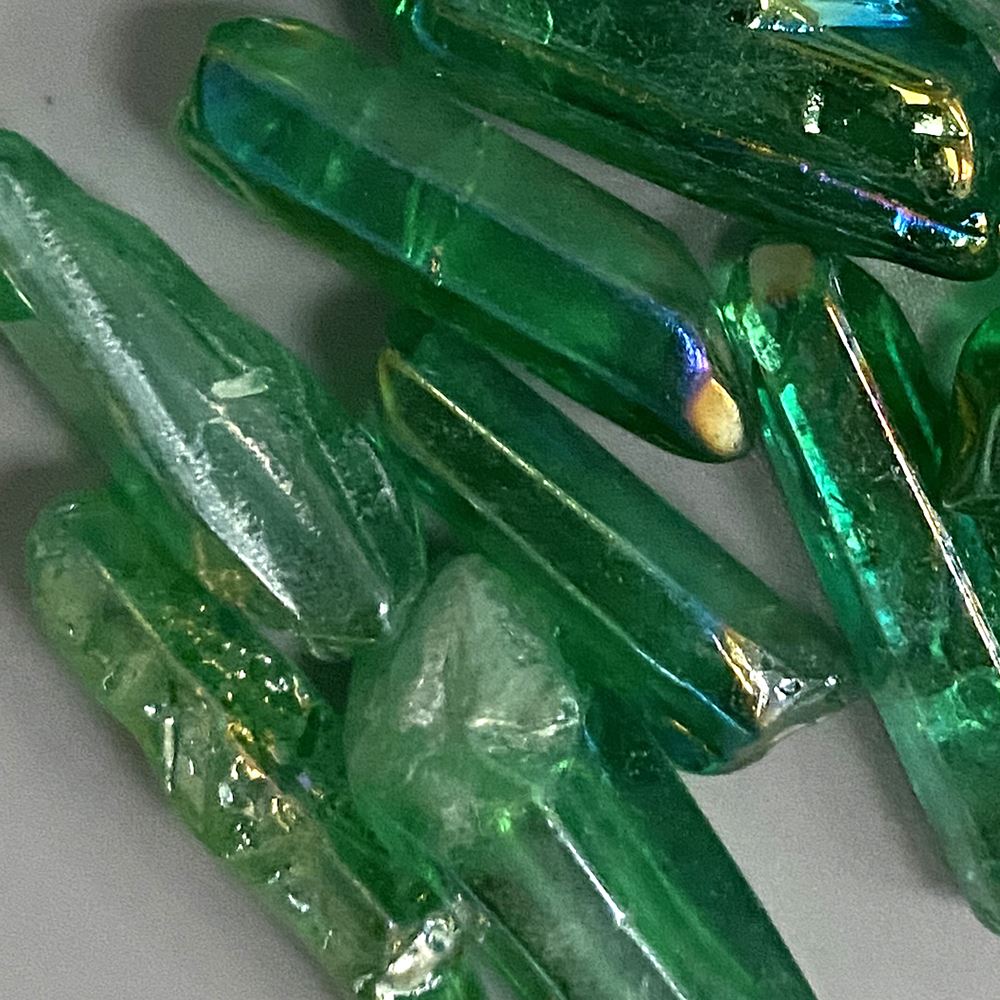 Electroplated Quartz Points, 2-3cm, Single
