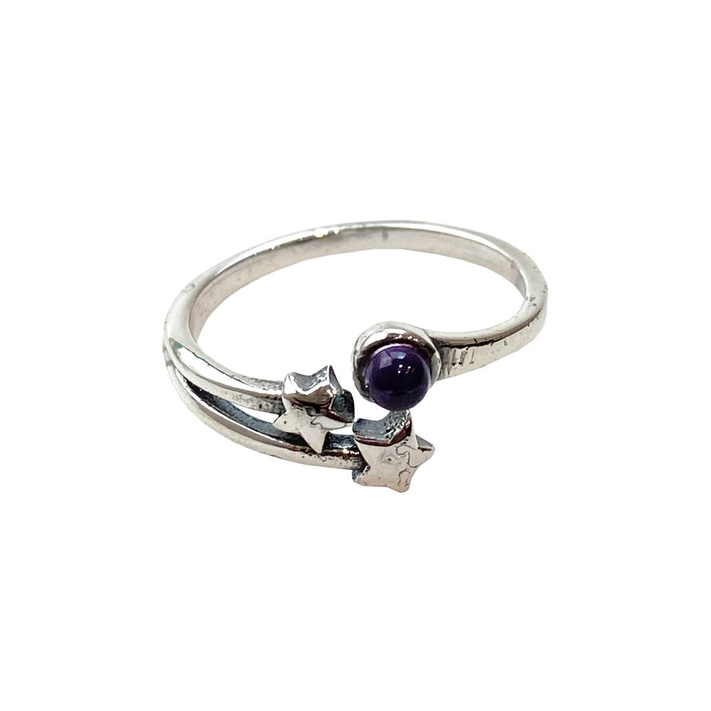 Silver-Plated Adjustable Ring (#36)
