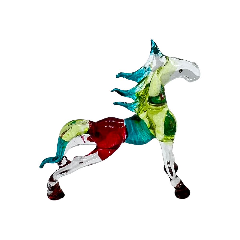 Hand-Blown Glass Sculpture