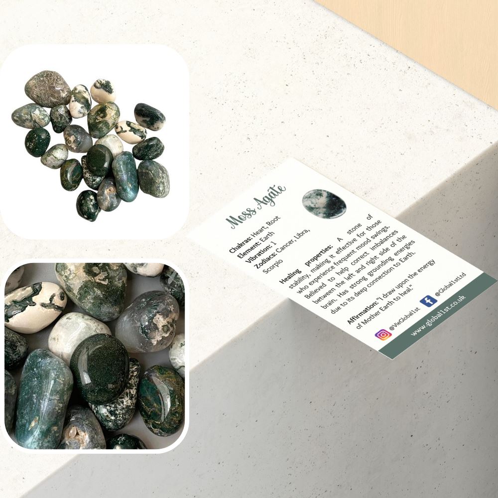 Tumbled Crystals, 250g Pack
