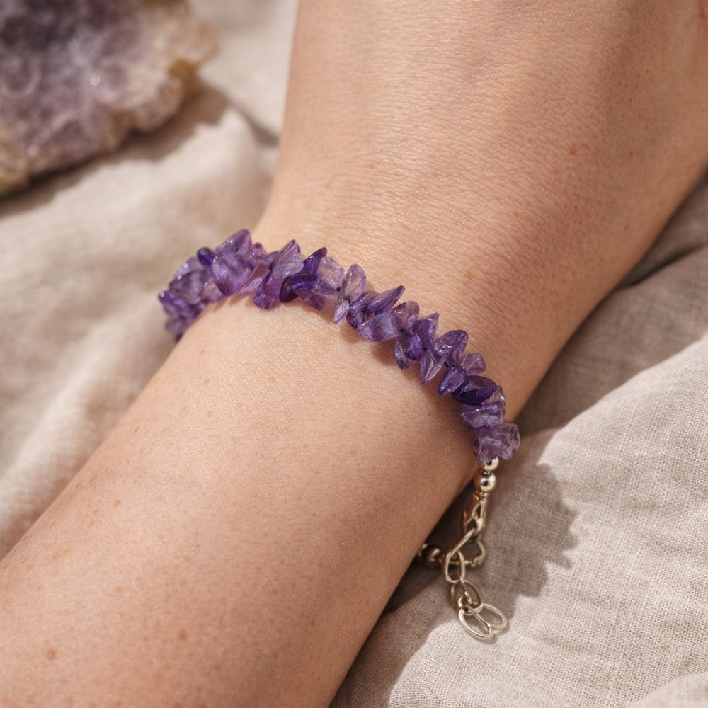 Gemstone Chips Bracelet (#18)
