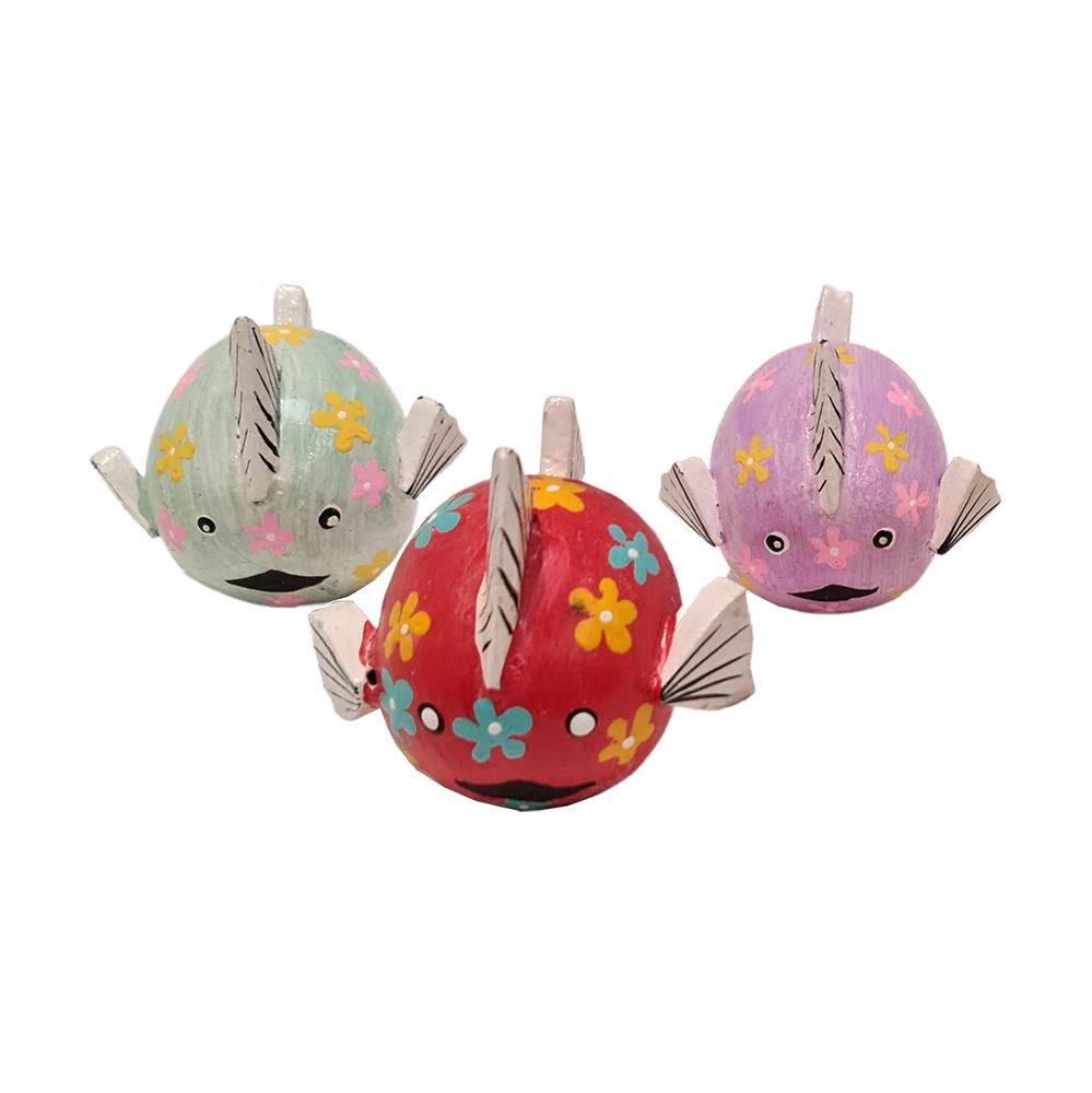 Fish Carving, Set of 5