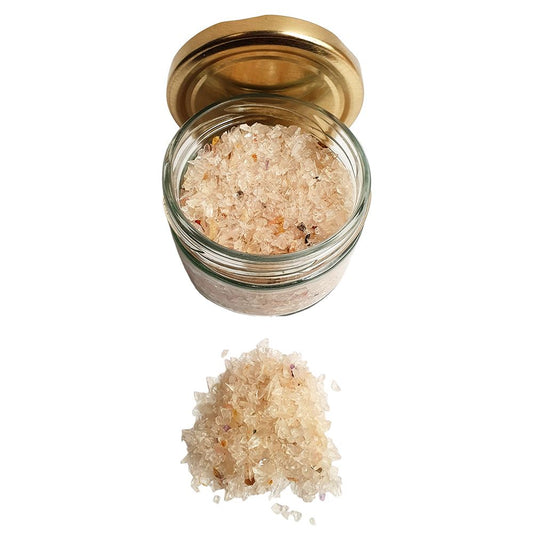 Crystal Sand Jar, 200g, Clear Quartz