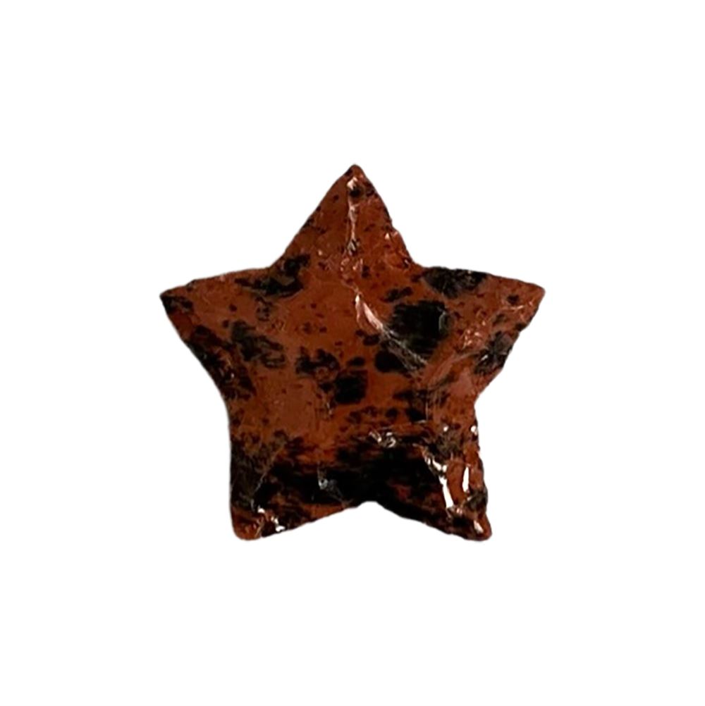 Faceted Star Crystal, 3x3cm