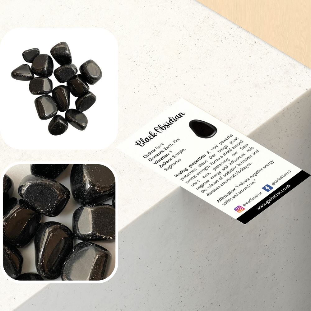 Tumbled Crystals, 250g Pack