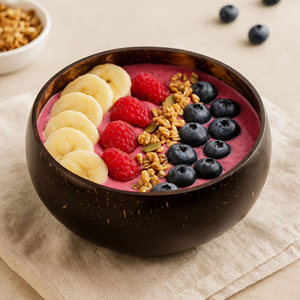 Coconut Bowl, Large, 13-15cm Diameter, Set of 6