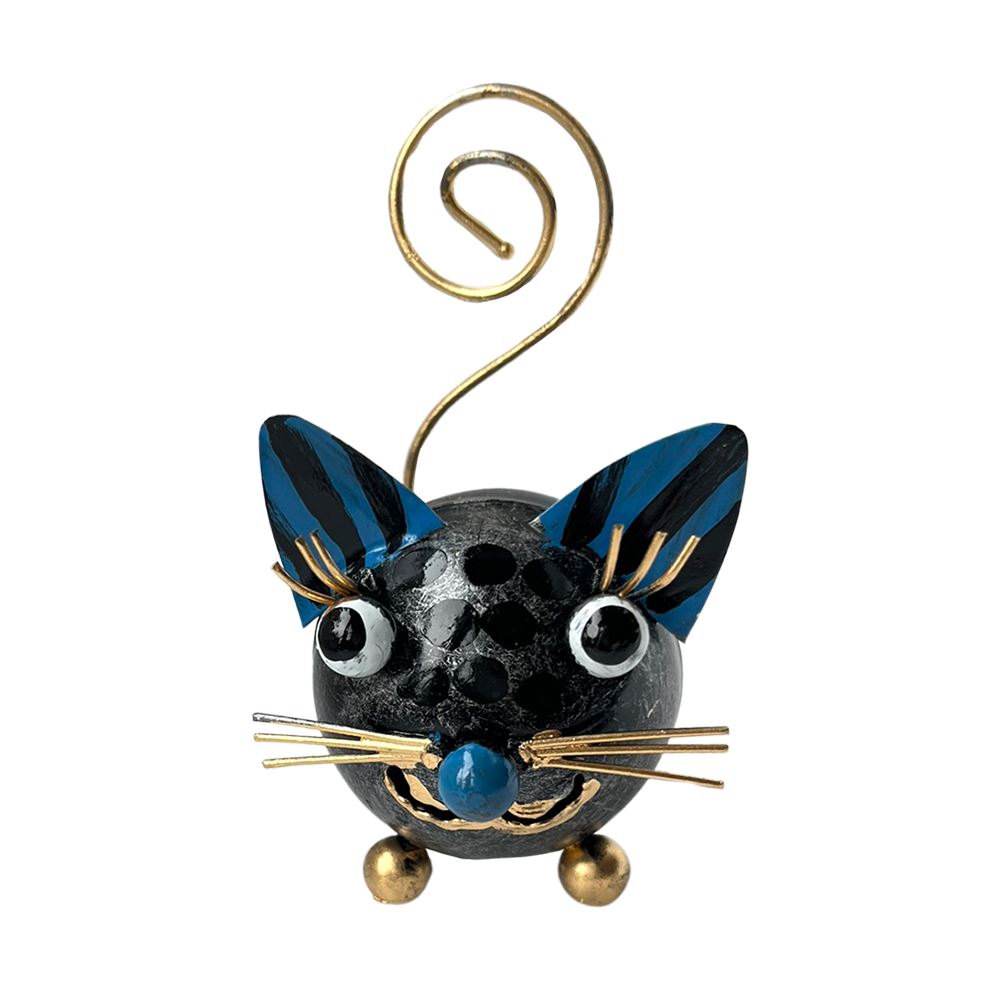 Whimsical Metal Curly Tailed Animal