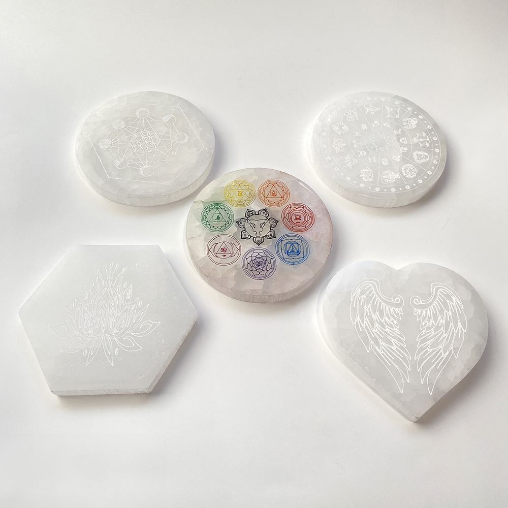 Selenite Charging Plate