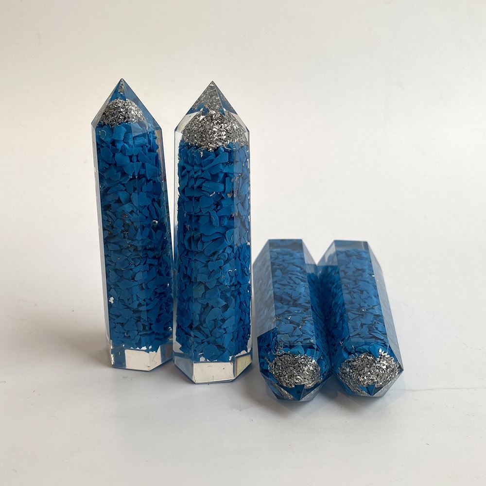 Orgonite Obelisk Tower, 8x2x2cm