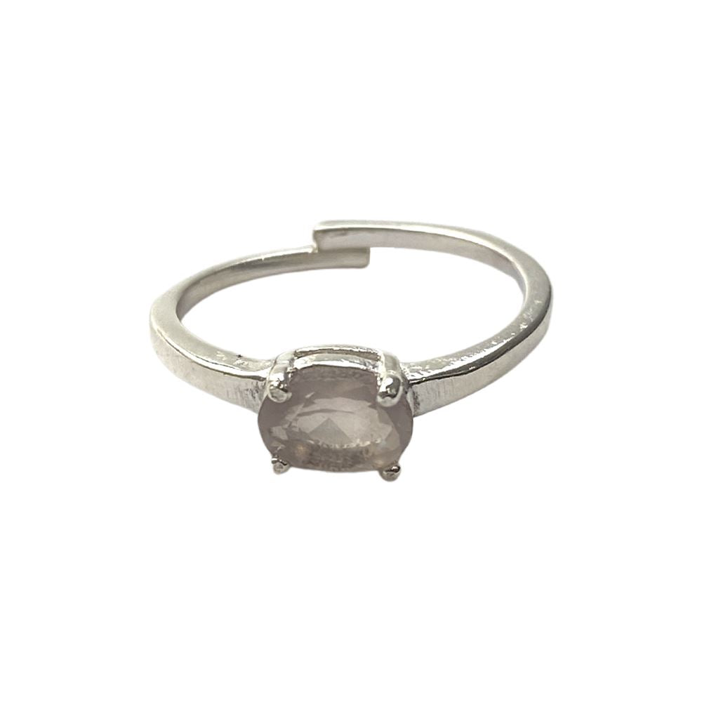 Silver-Plated Adjustable Ring (#29)