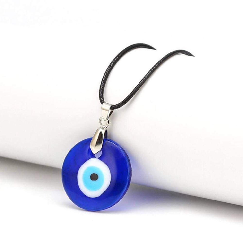 Evil Eye Pendant, Round