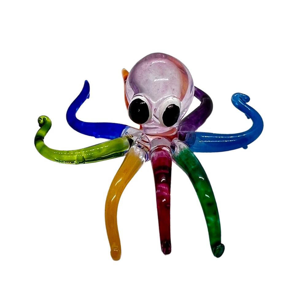 Hand-Blown Glass Sculpture