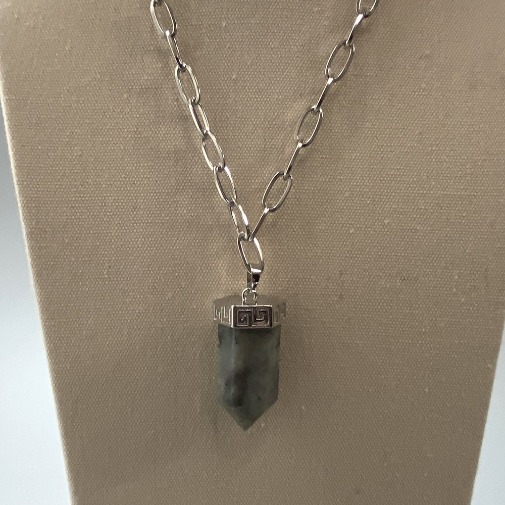 Chunky Point Pencil Pendant, 3.5x1.5x1.5cm