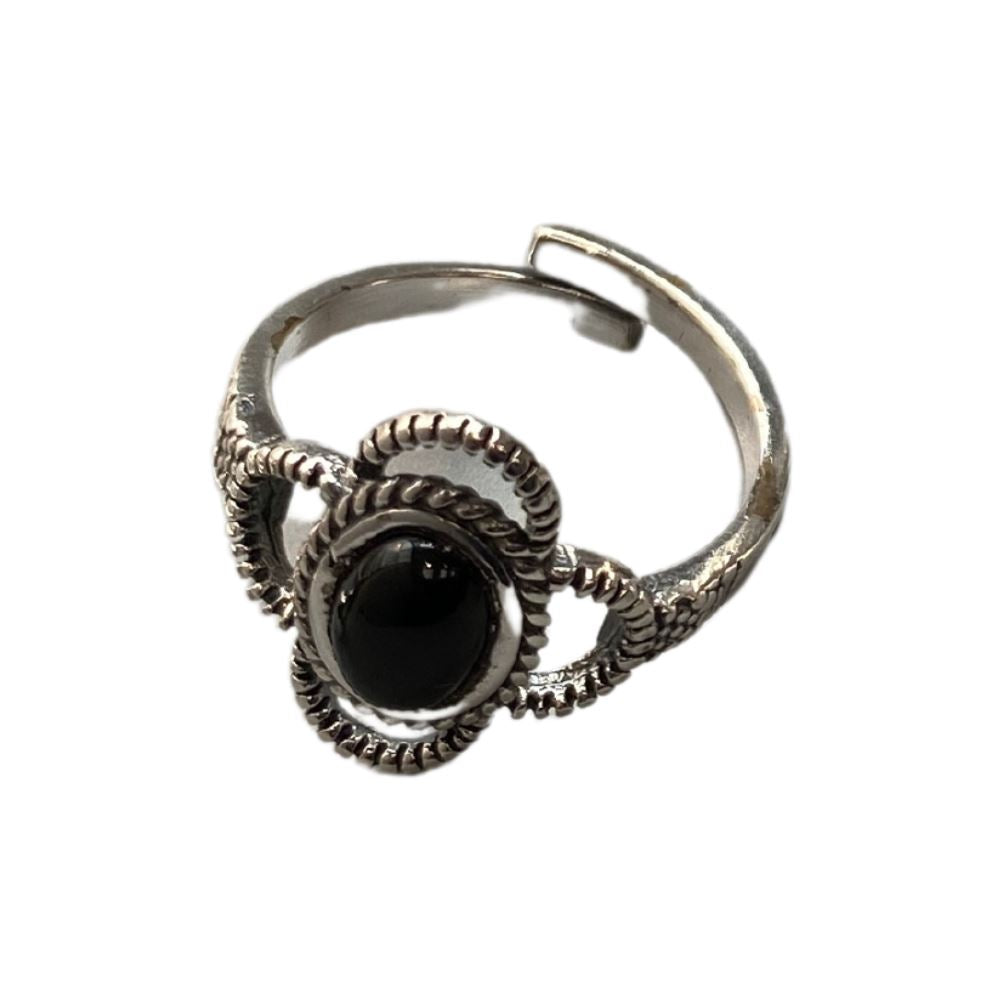 Boho Blossom Crystal Ring 15