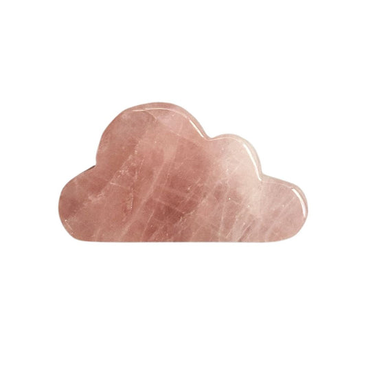Crystal Cloud, 5x3x0.5cm, Rose Quartz