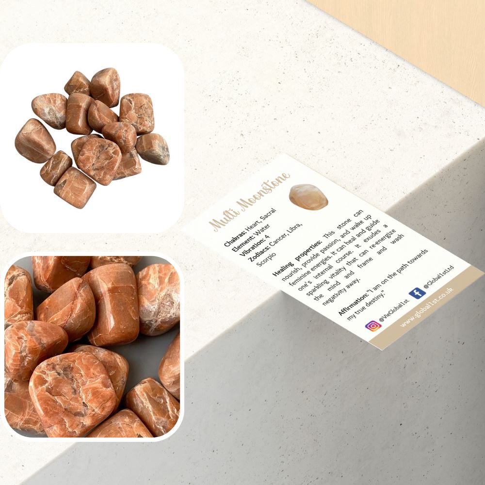 Tumbled Crystals, 250g Pack