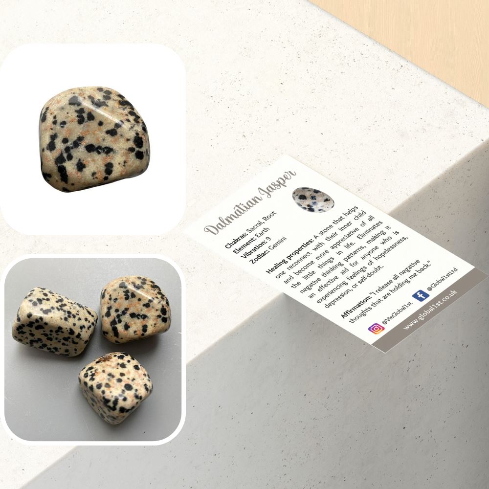 Tumbled Crystals, Pack of 6