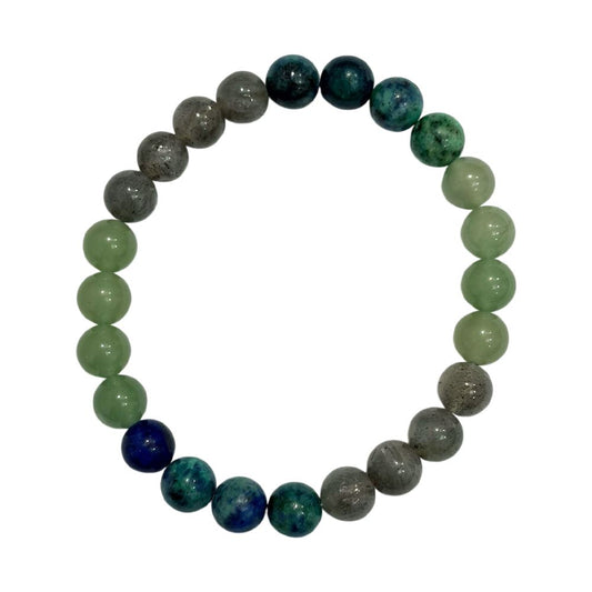 Petal Keepsakes Gemstone Bracelet, Hydrangea