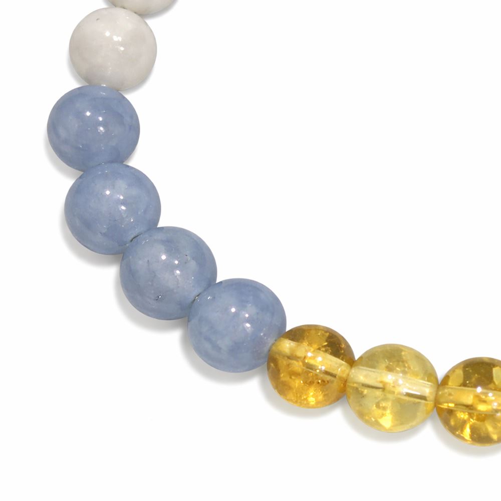 Petal Keepsakes Gemstone Bracelet, Chrysanthemum