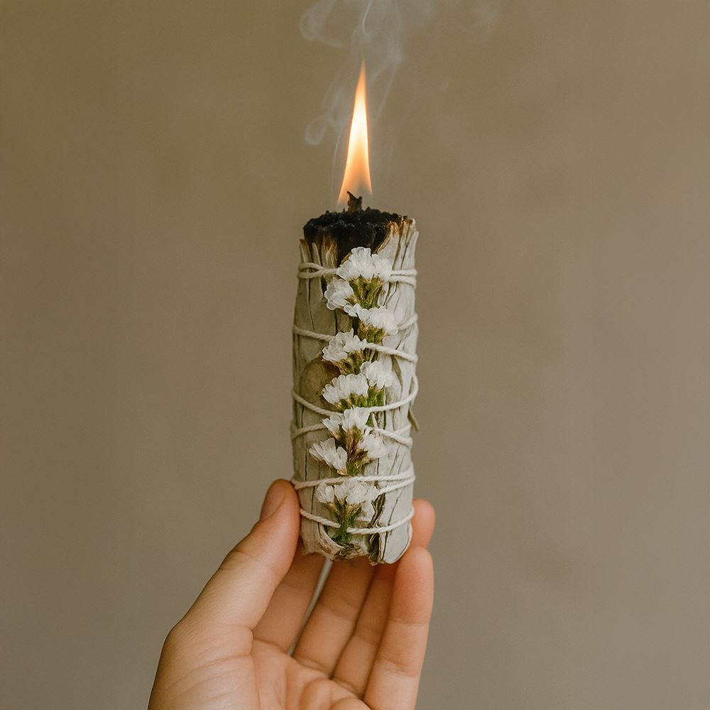 Floral Smudge Sticks 4"