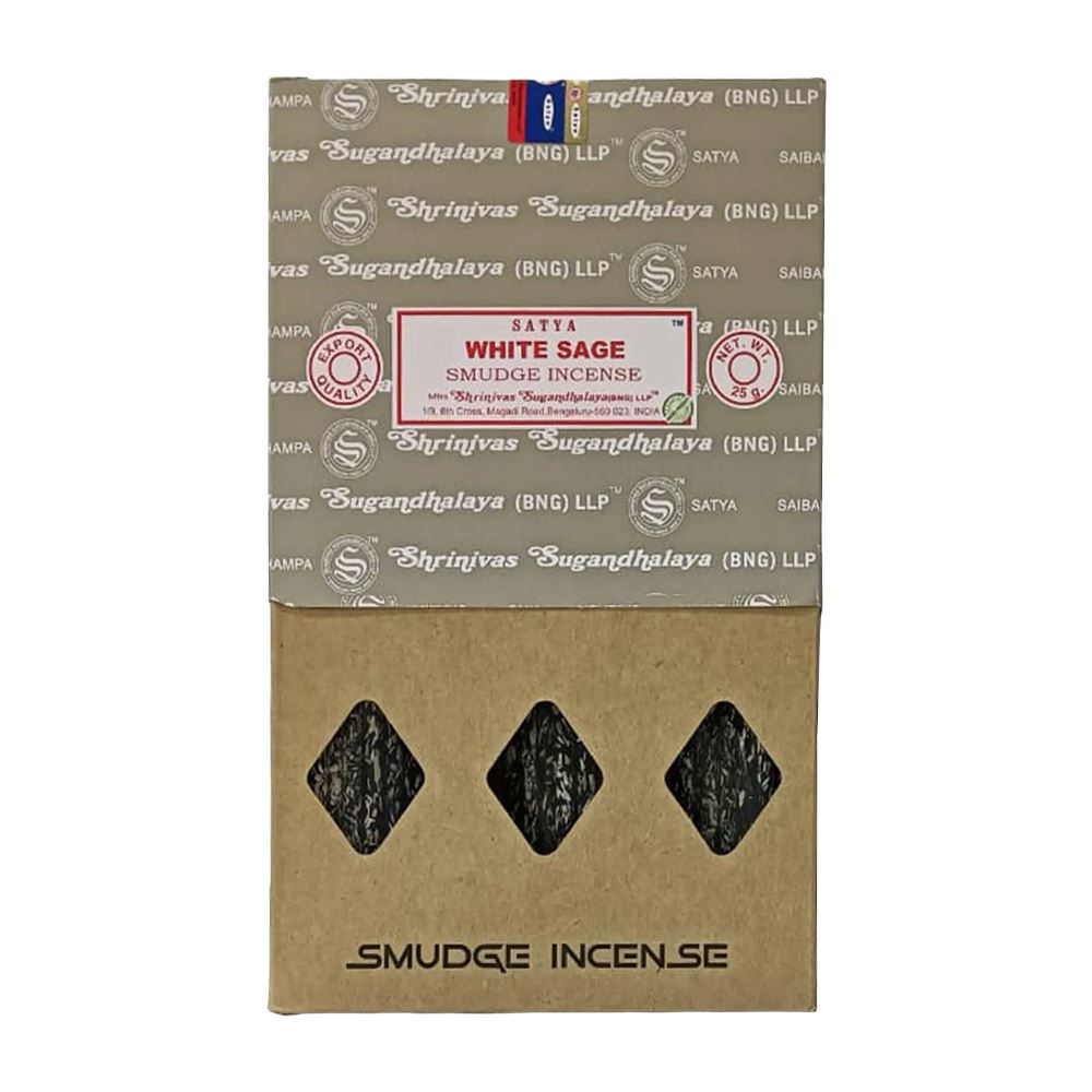 Satya Smudge Incense Sticks, 12 Packs x 25g