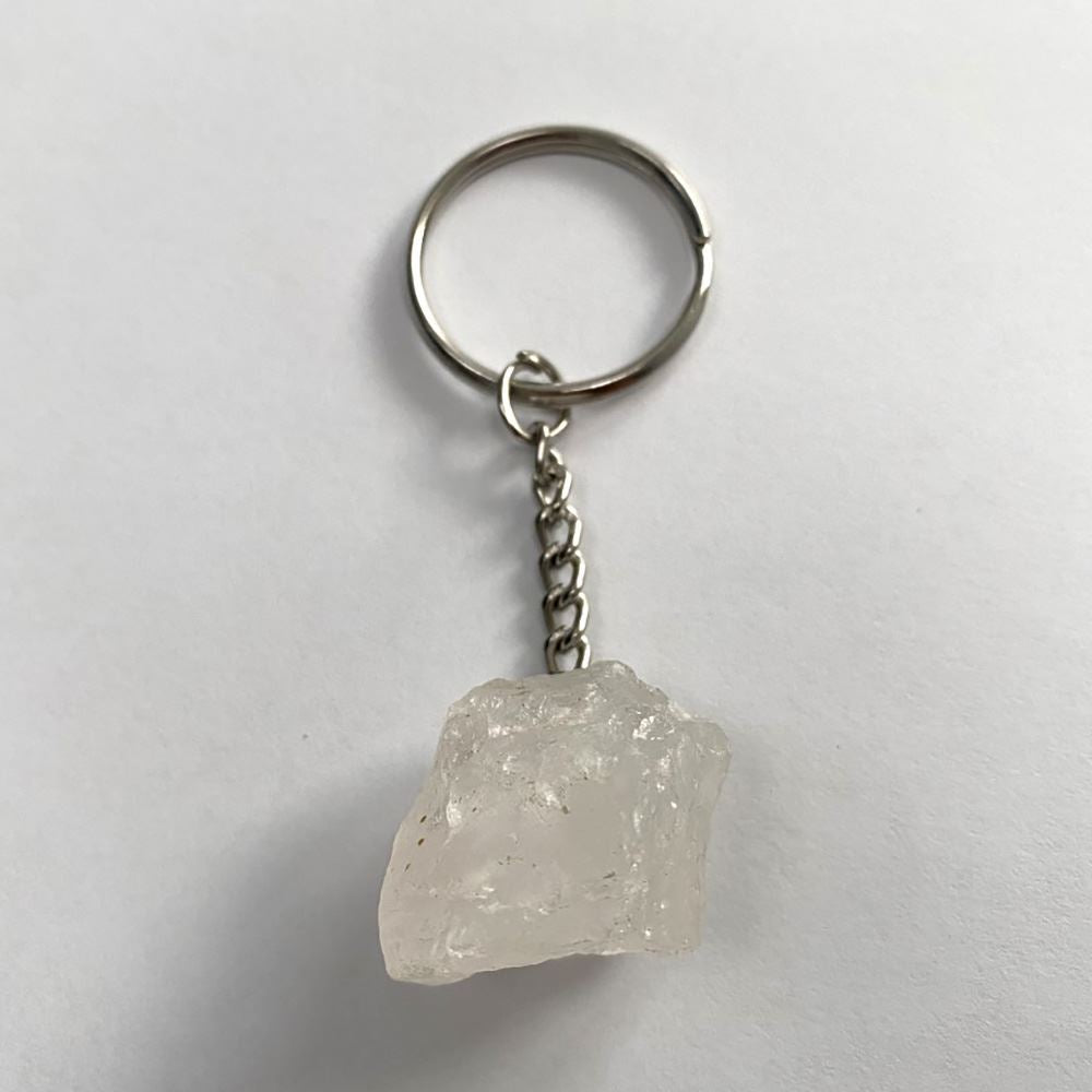 Raw Rough Cut Keychain, 9x3x3cm