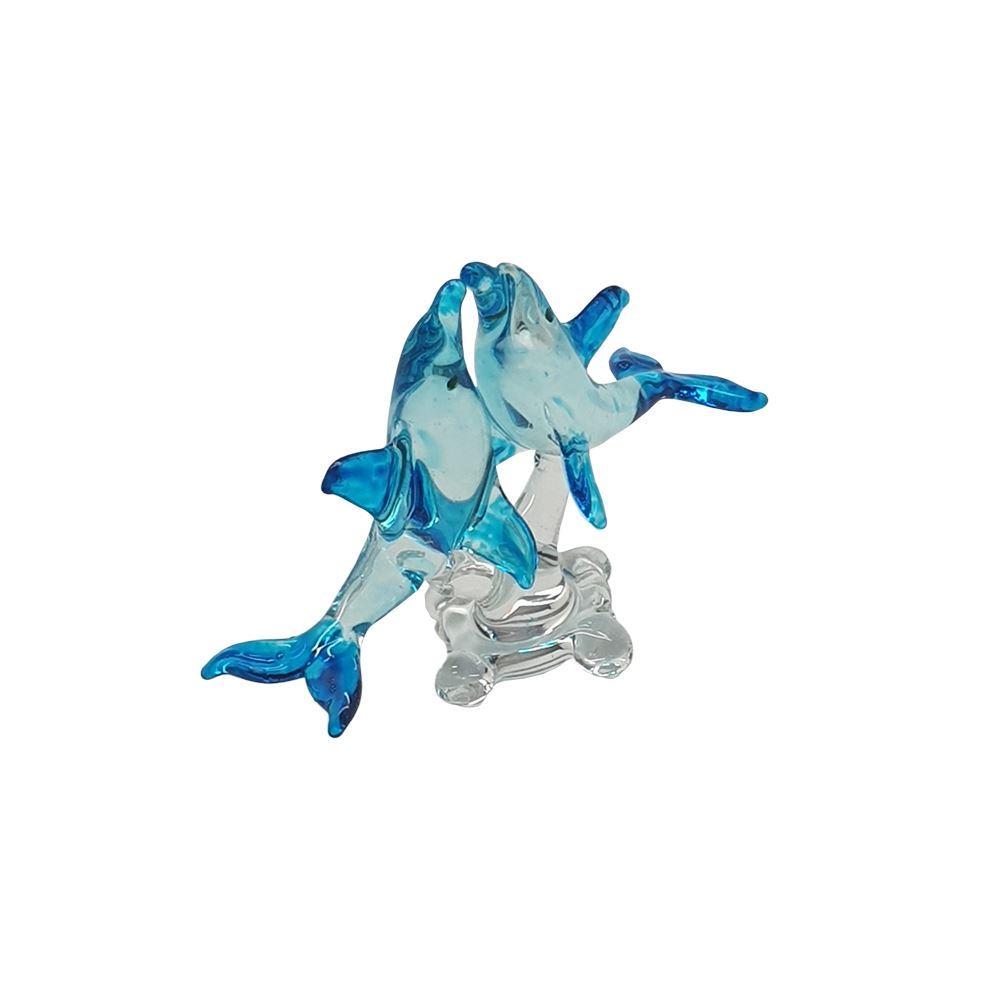 Hand-Blown Glass Sculpture
