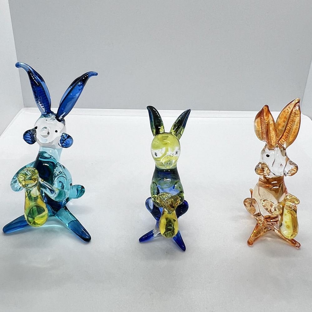 Hand-Blown Glass Sculpture