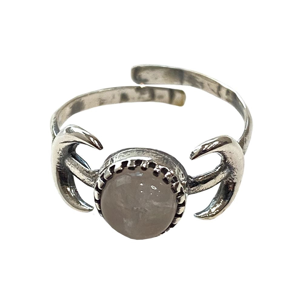 Silver-Plated Adjustable Ring (#42)