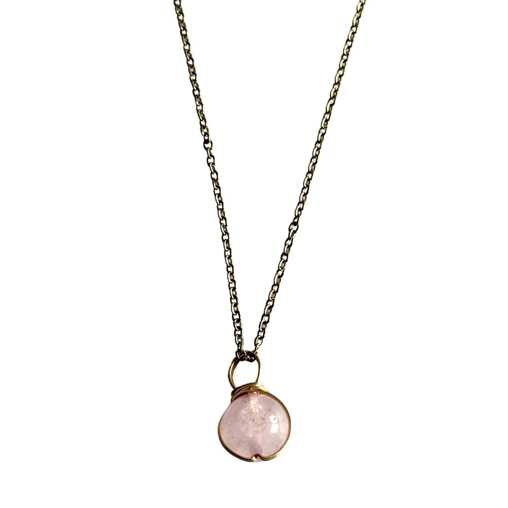 Halo Gemstone Pendant, Sphere
