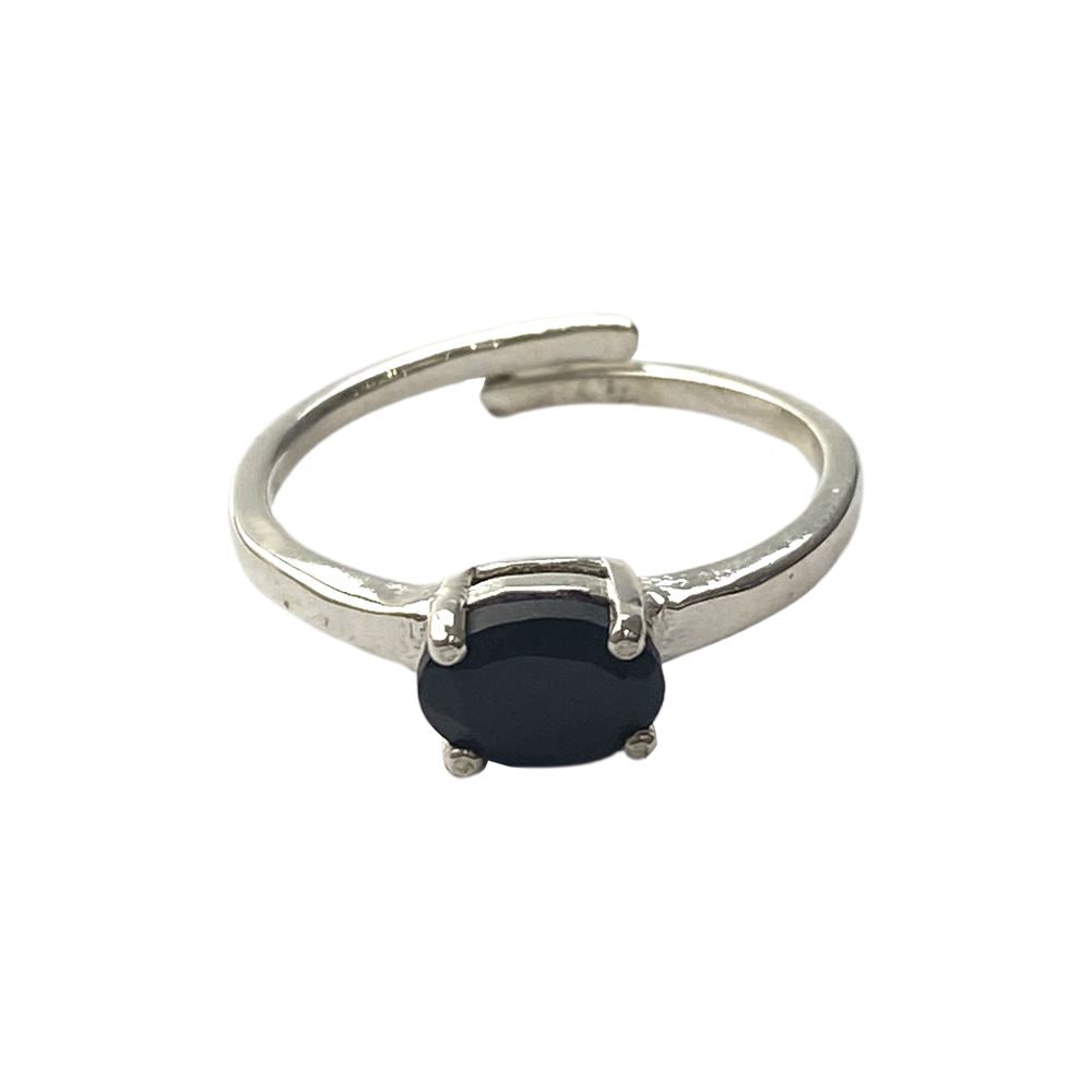 Silver-Plated Adjustable Ring (#29)