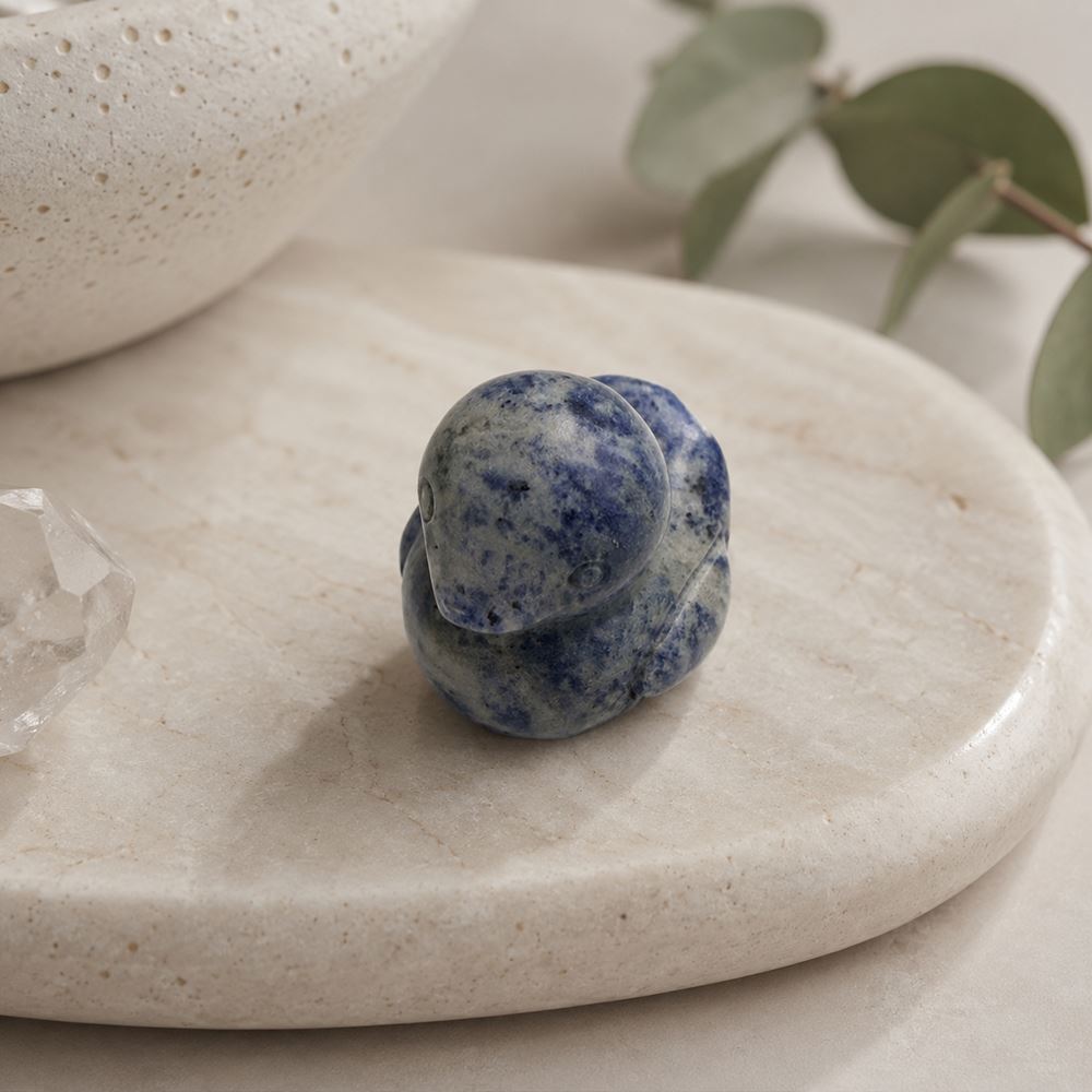 Gemstone Duck, 3x2.5x2cm