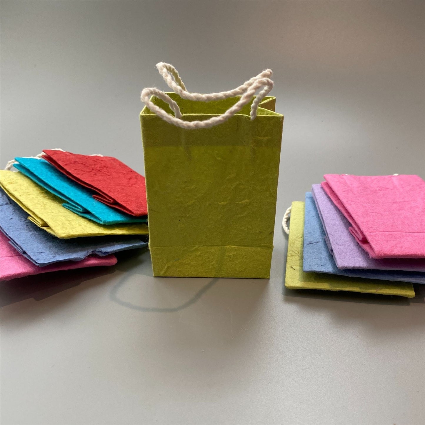 Mulberry Paper Gift Bag, 7x10x4cm, Pack of 10