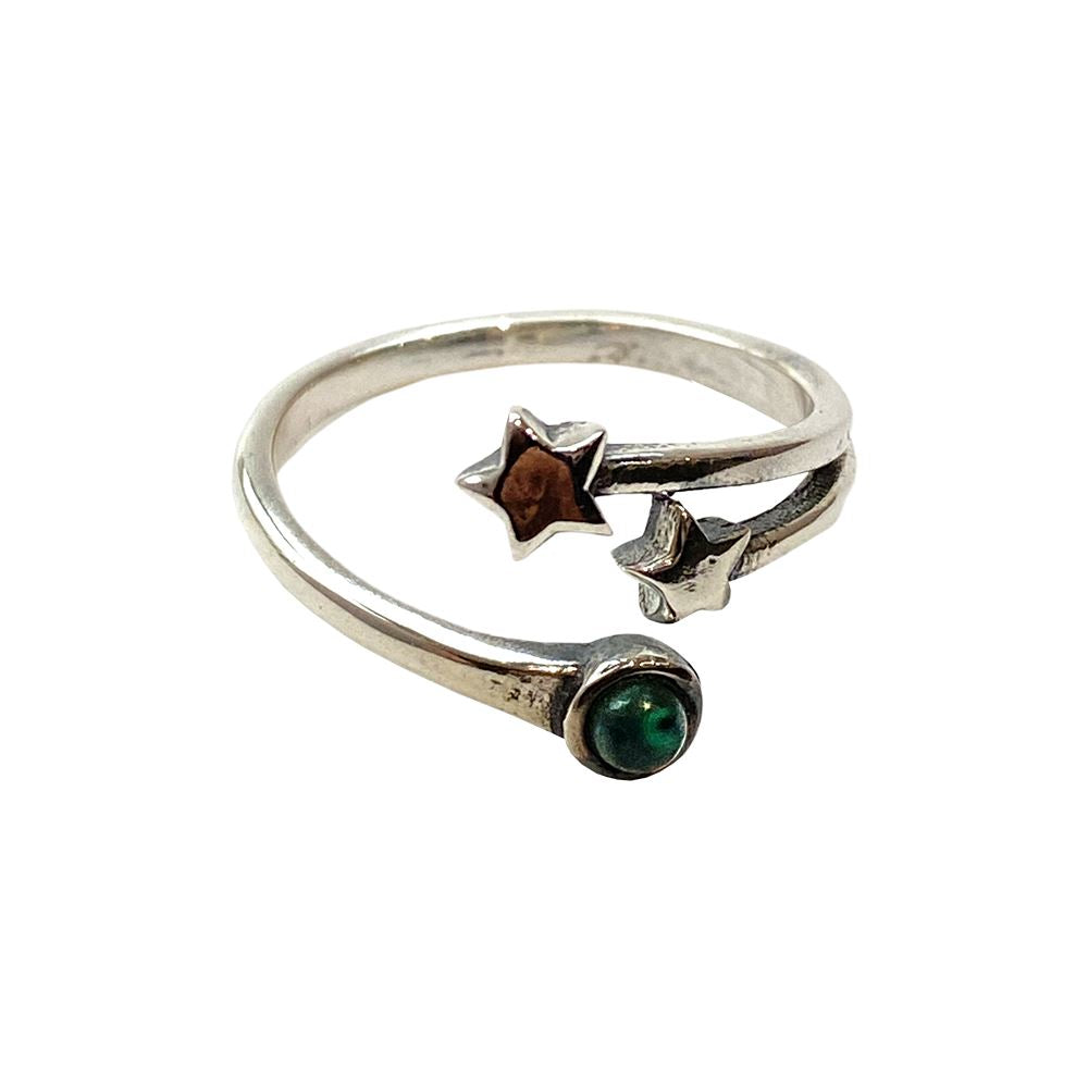 Silver-Plated Adjustable Ring (#36)