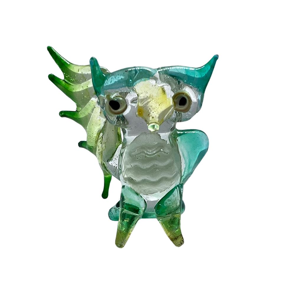 Hand-Blown Glass Sculpture