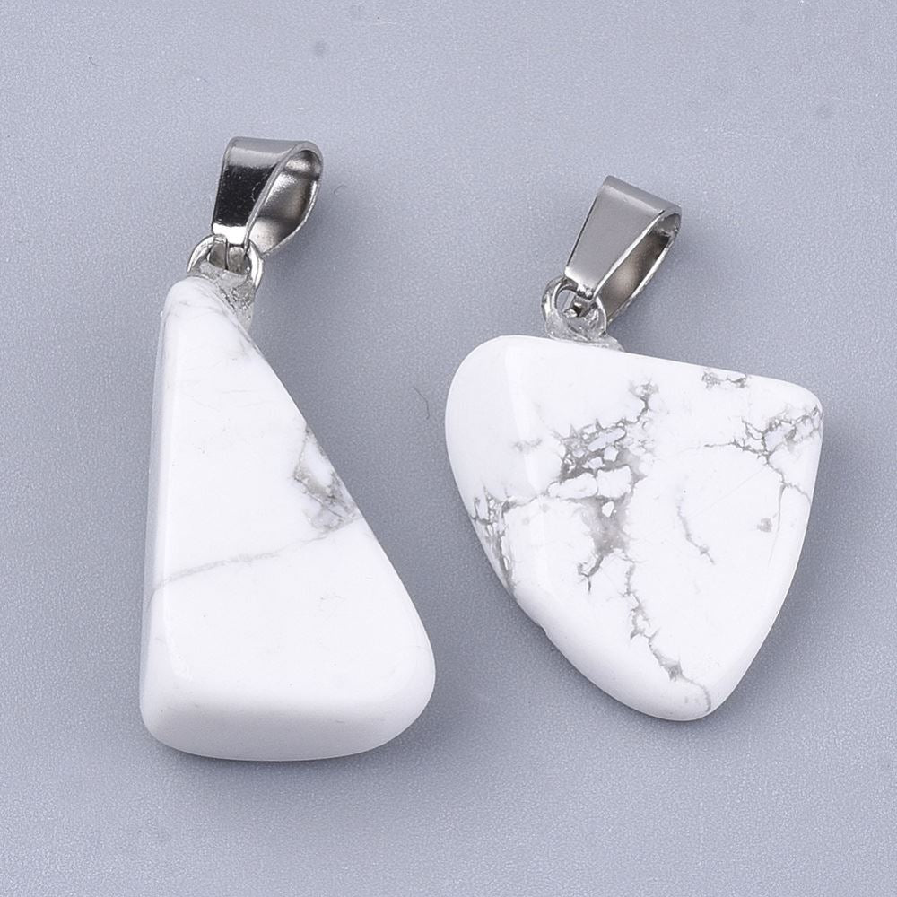 Tumbled Pendant, 3.5x2cm