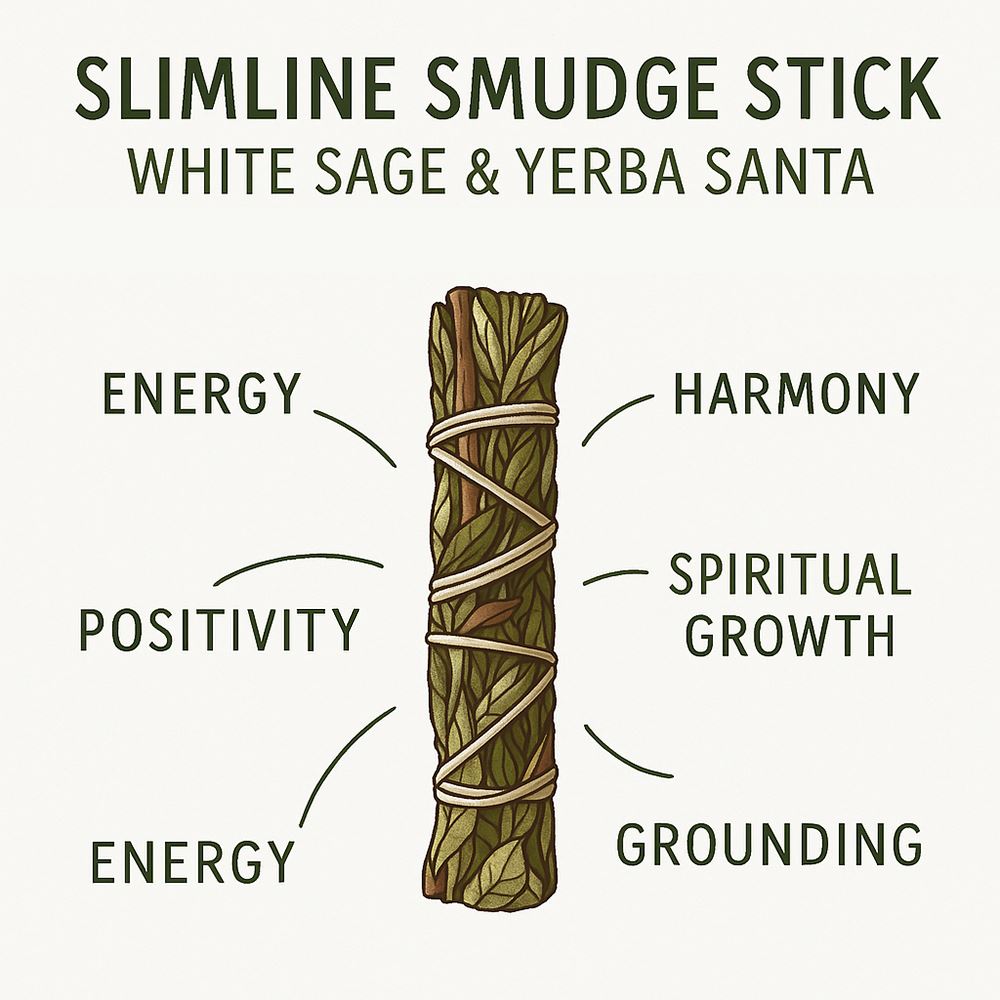 Slimline Smudge Sticks 4"