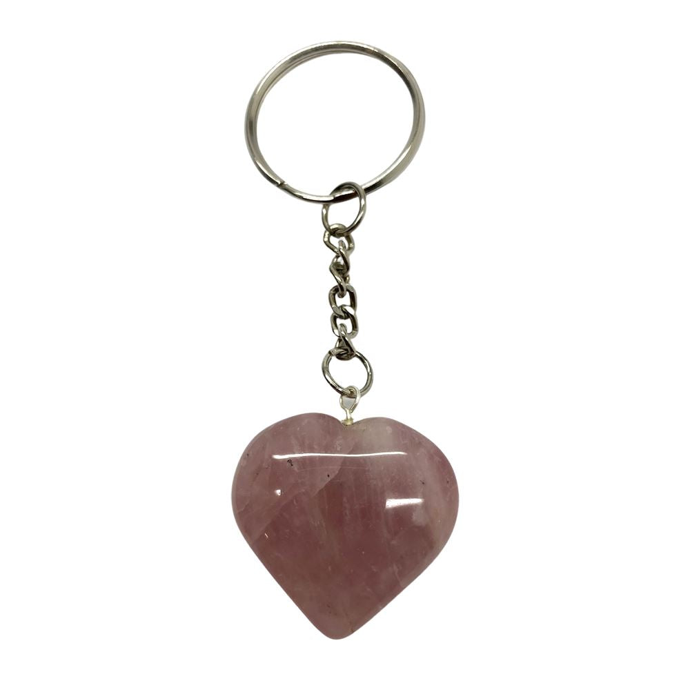Crystal Heart Keychain, 10x3cm