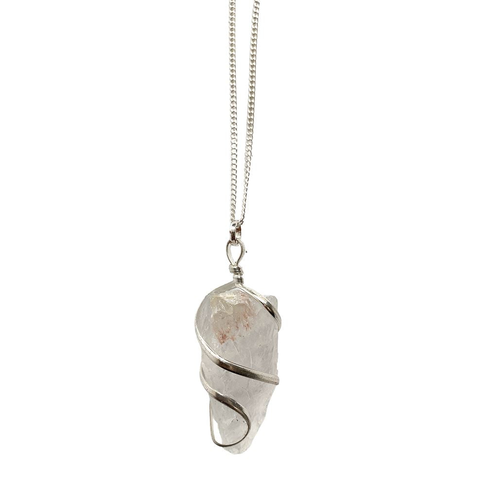Rough Cut Crystal Pendant