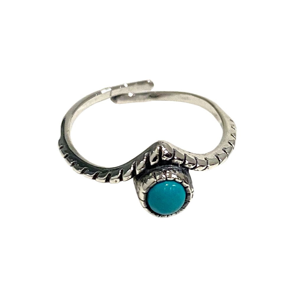 Silver-Plated Adjustable Ring (#26)