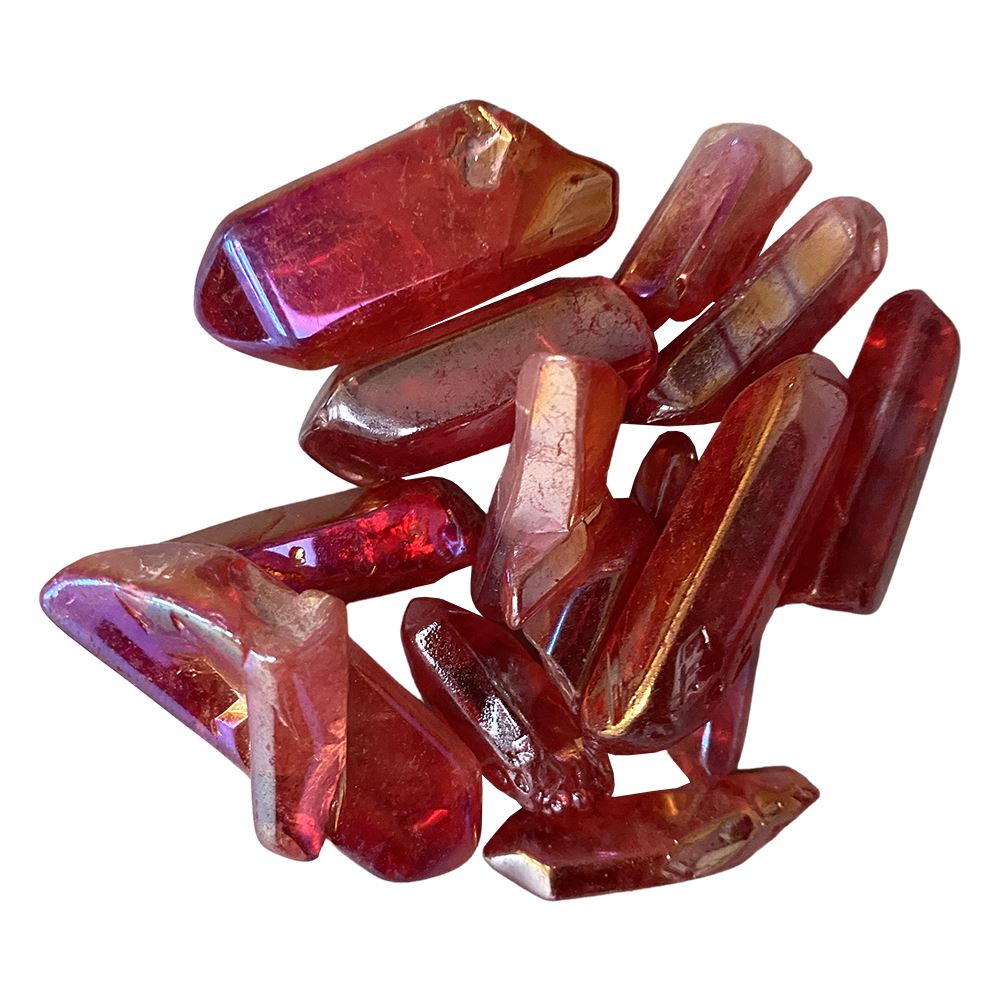 Electroplated Quartz Points, 2-3cm, Single