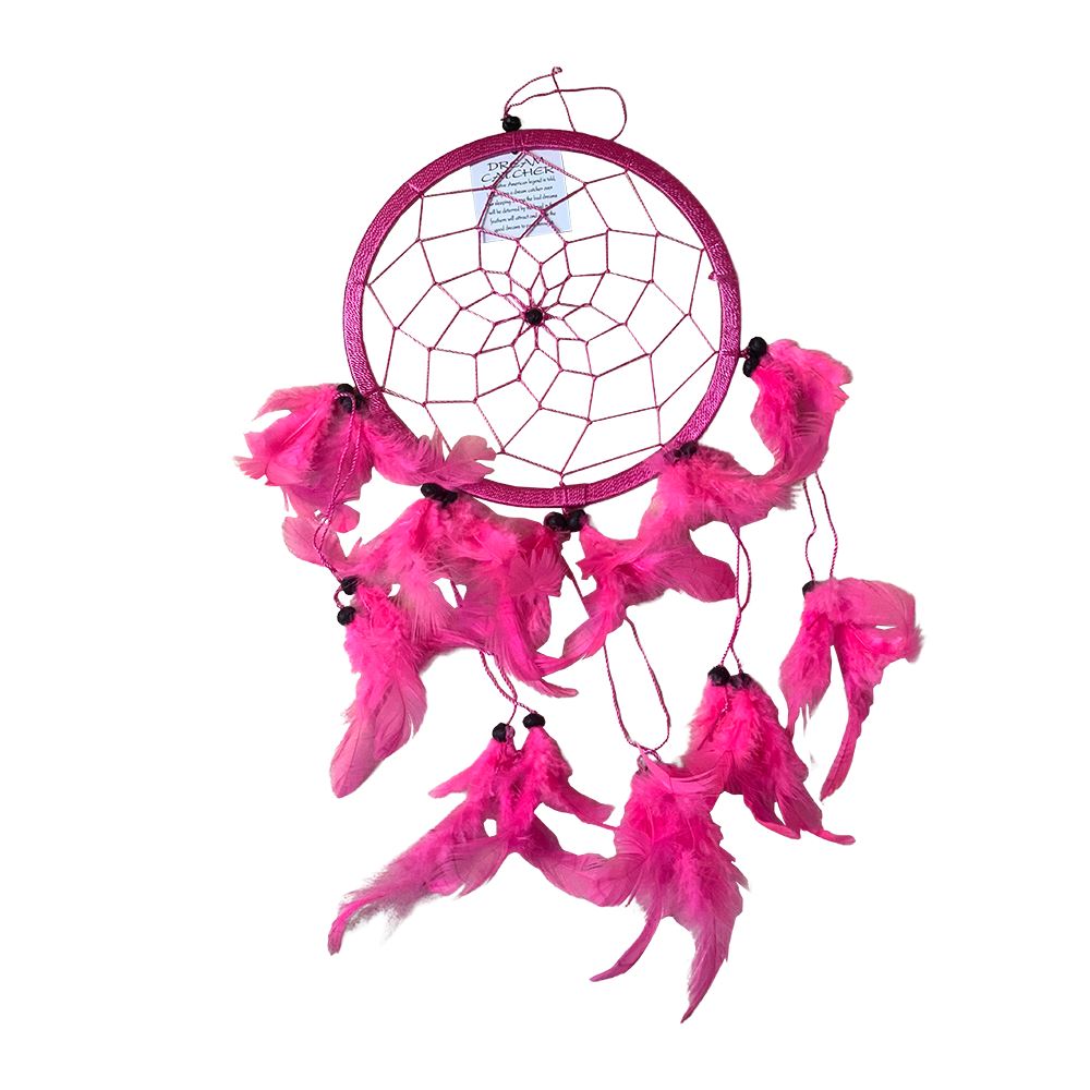 Dream Catcher, 16cm Ring, Pink