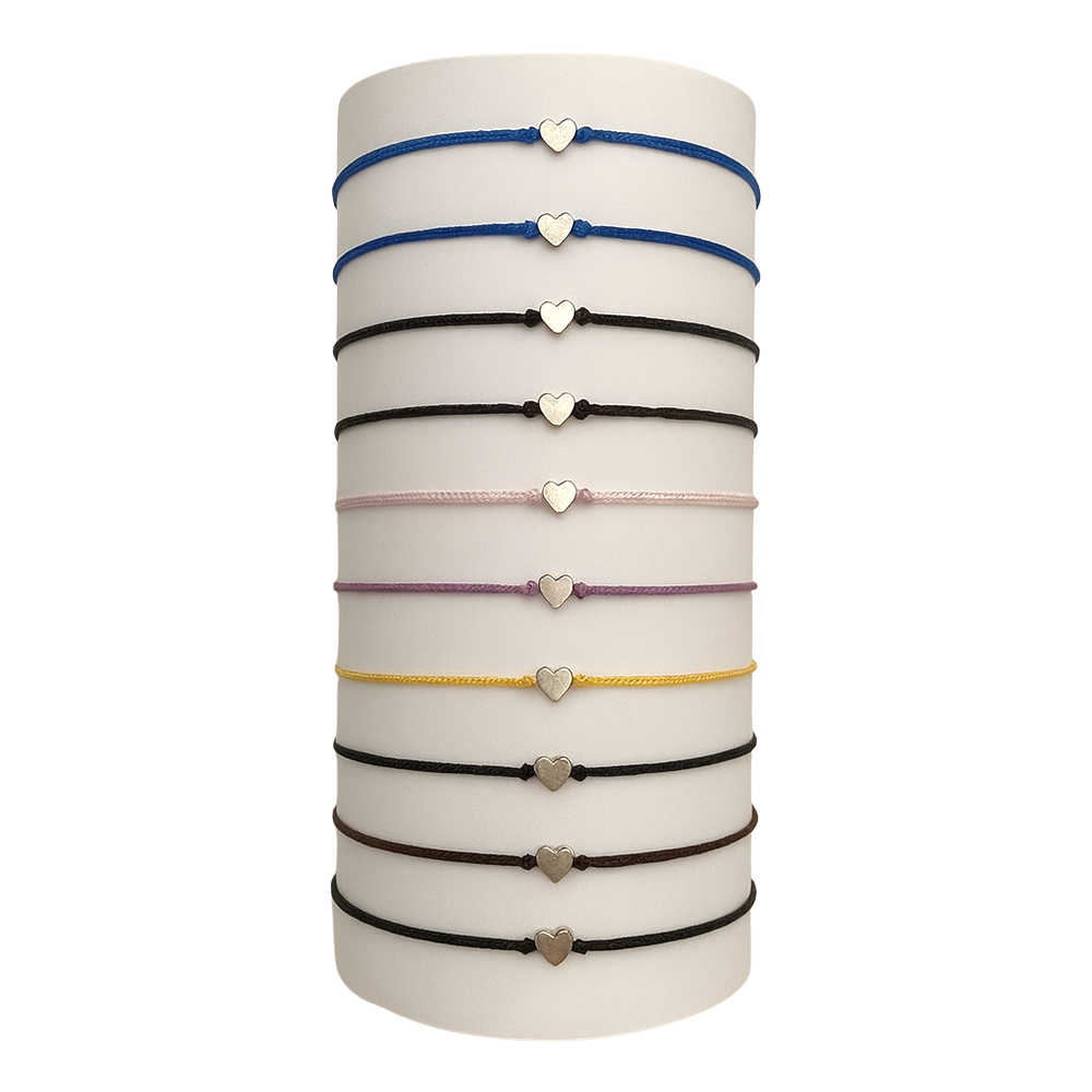 Charm Strings, Pack of 10, Assorted Colours