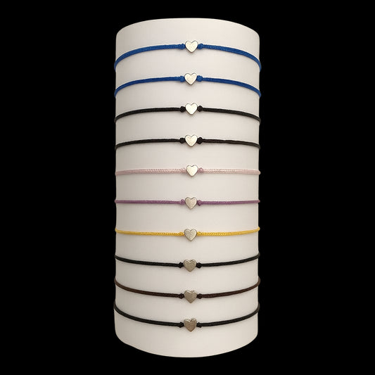 Charm Strings, Pack of 10, Assorted Colours