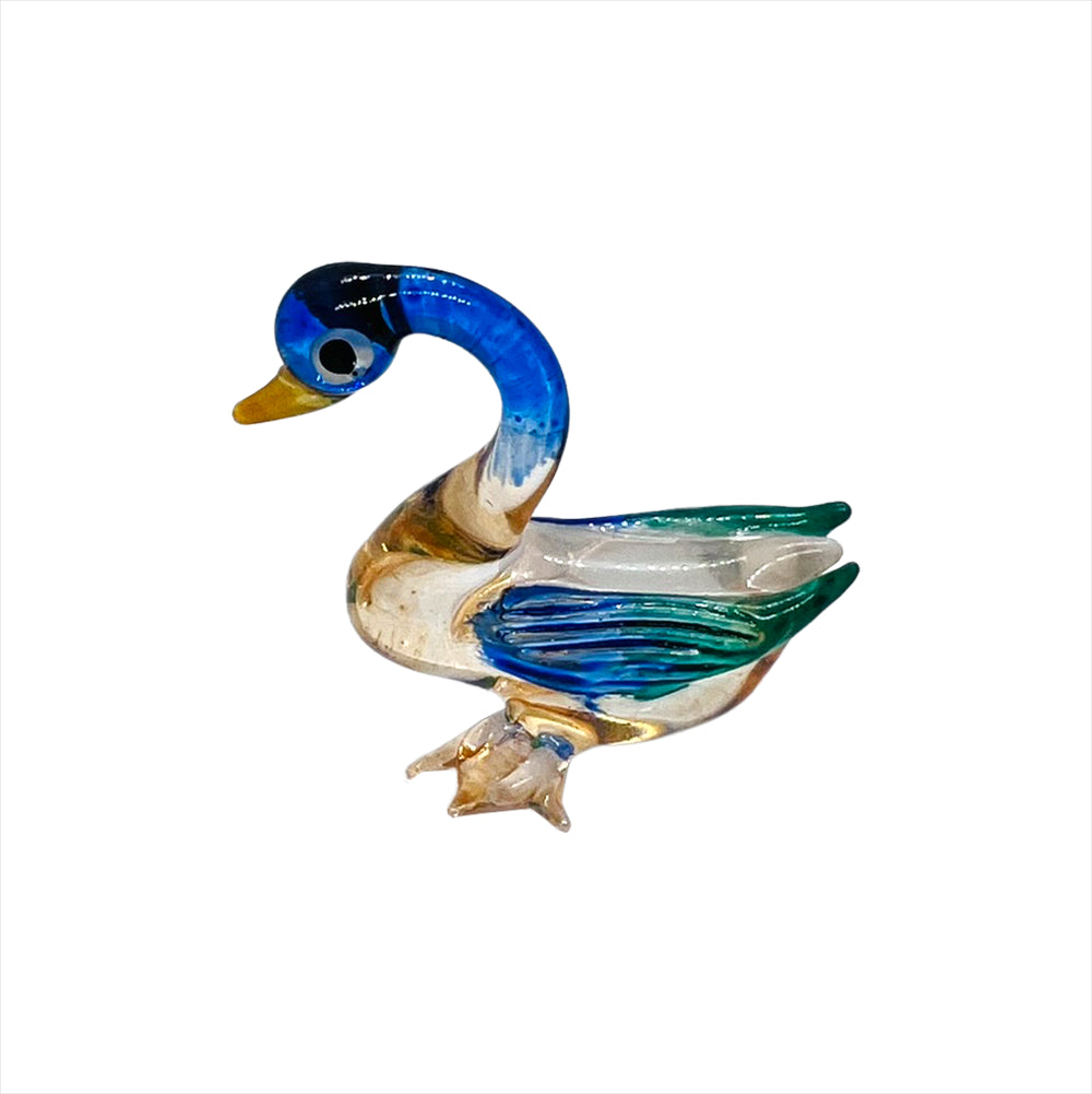 Hand-Blown Glass Sculpture