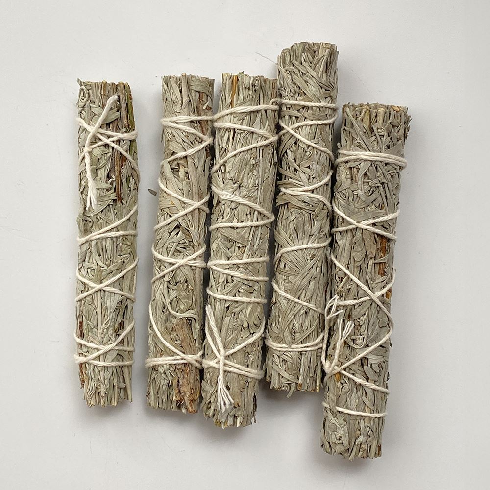 Slimline Smudge Stick, Blue Sage 4"