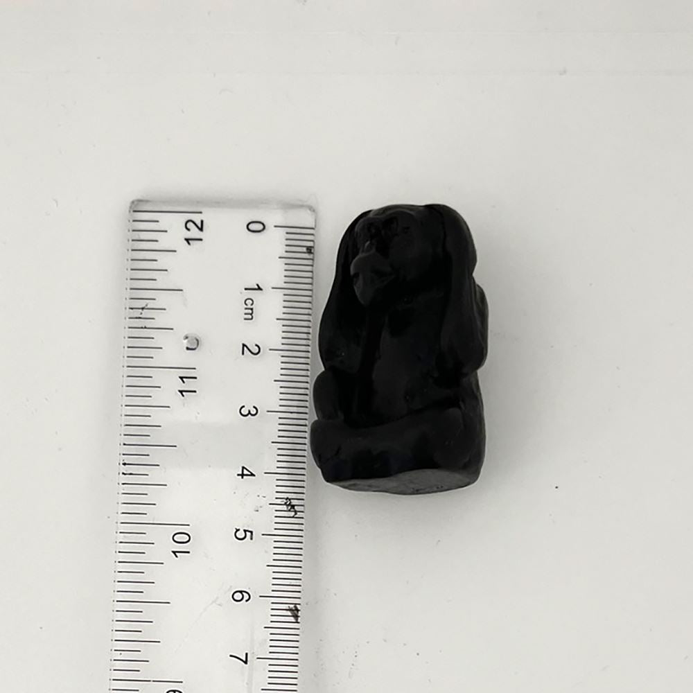 Hear No Evil Monkey Figurine, 4cm