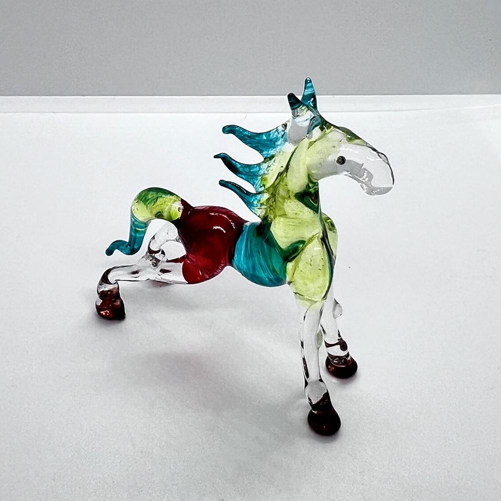 Hand-Blown Glass Sculpture