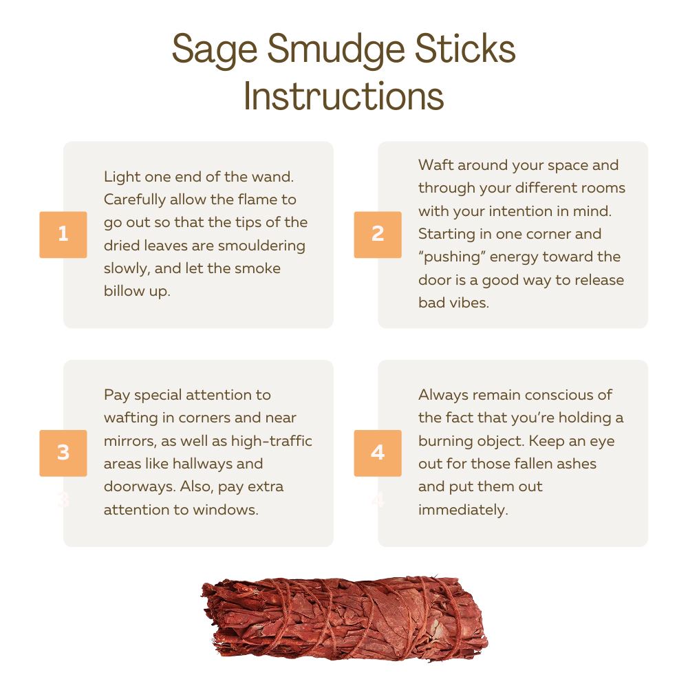 Smudge Sticks, Pack of 10